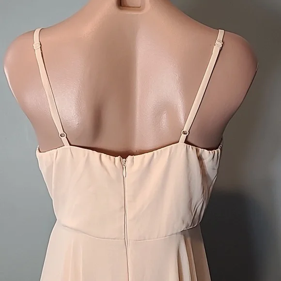 Lulus All About Love‎ Pink Formal Maxi Dress Size Small Prom Gilded Hoco Fairy - Picture 7 of 11